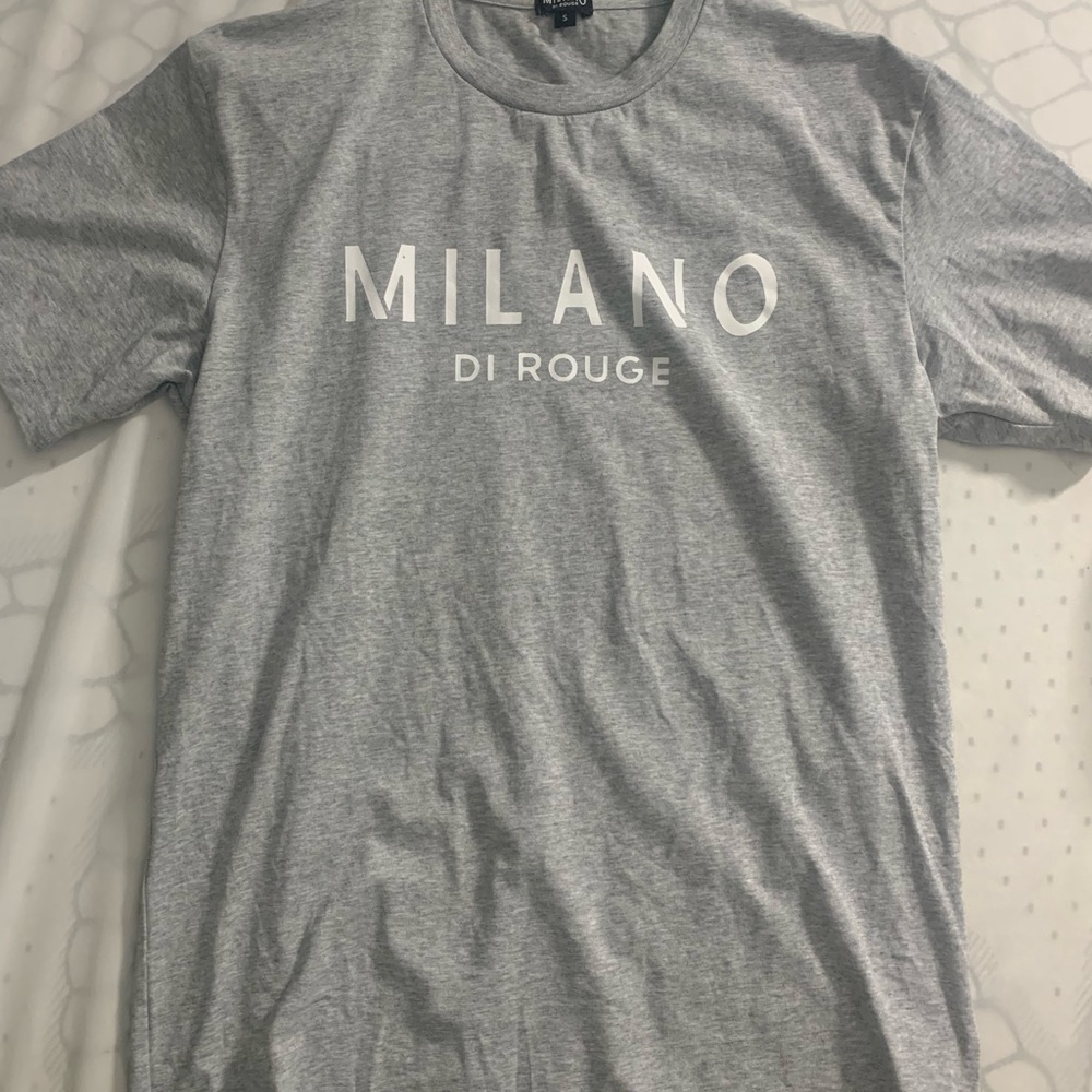 Milano grey tee shirt. New worn
